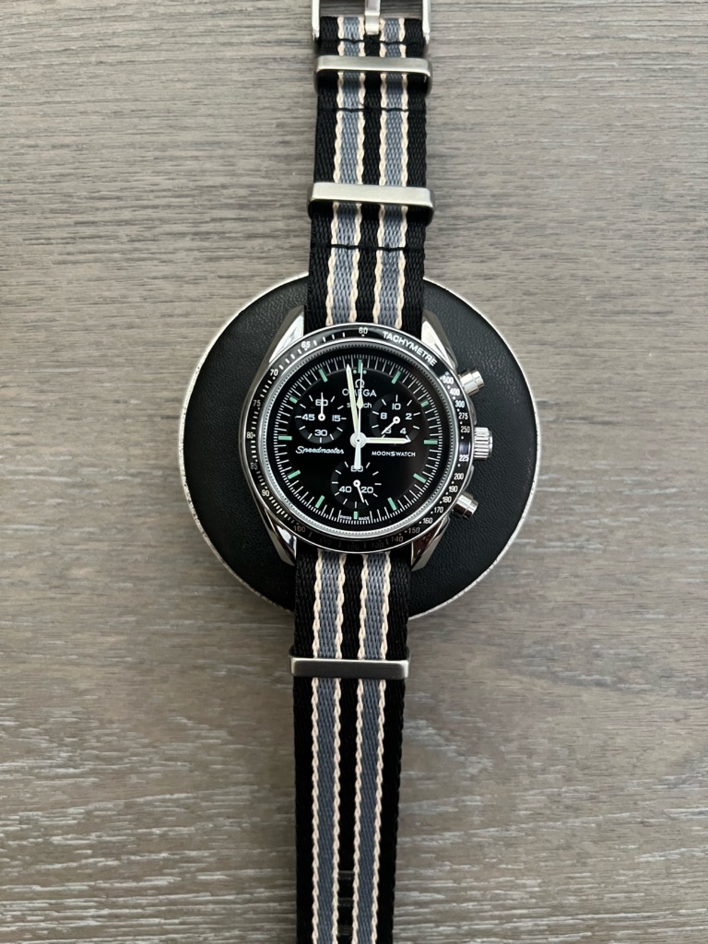 Chronograph Metal Case Mod - Moon